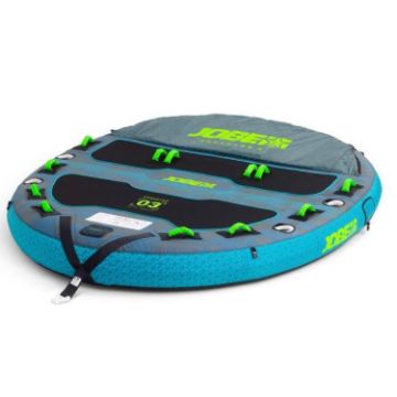 JOBE SPORTS - COMPOUND 3 TOWABLE INFLATABLE TURQUIOSE GREY 3P-2