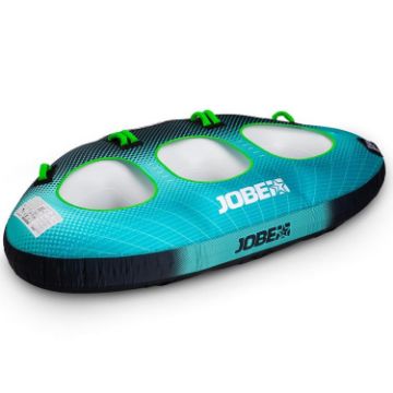 JOBE SPORTS - RUMBLE 3 TOWABLE INFLATABLE BLACK TURQUIOSE 3P-2