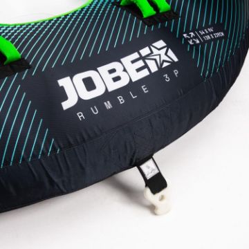 JOBE SPORTS - RUMBLE 3 TOWABLE INFLATABLE BLACK TURQUIOSE 3P-3
