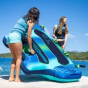JOBE SPORTS - AIRSTREAM 3 TOWABLE INFLATABLE BLUE TURQUIOSE 3P-6