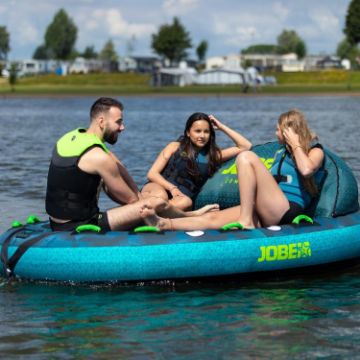 JOBE SPORTS - COMPOUND 3 TOWABLE INFLATABLE TURQUIOSE GREY 3P-7