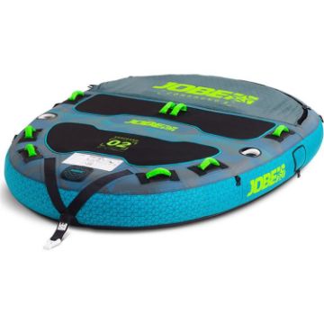 JOBE SPORTS - COMPOUND 2 TOWABLE INFLATABLE TURQUIOSE GREY 2P-2