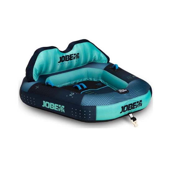 JOBE SPORTS - PROTON 2 TOWABLE INFLATABLE TURQUIOSE BLUE 2P-1