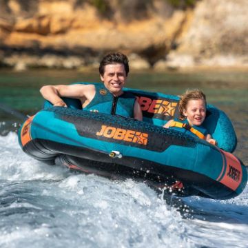 JOBE SPORTS - PROTON 2 TOWABLE INFLATABLE BLUE ORANGE 2P-4