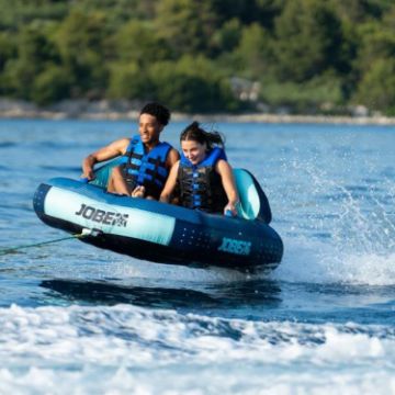 JOBE SPORTS - PROTON 2 TOWABLE INFLATABLE TURQUIOSE BLUE 2P-6