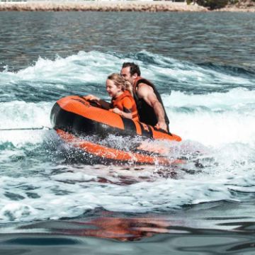 JOBE SPORTS - TRIBAL 2 TOWABLE INFLATABLE RED 2P-6