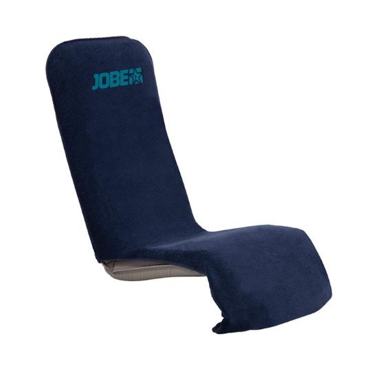 JOBE SPORTS - CHAIR TOWEL MIDNIGHT BLUE LOUNGER BLACK 1P-1