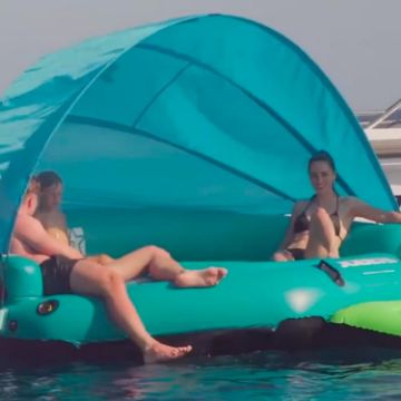 JOBE SPORTS - RETREAT LOUNGER GREEN 6P-6