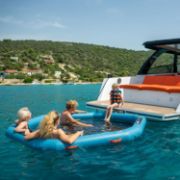 JOBE SPORTS - INFINITY WATER HAMMOCK PLATFORM BLUE 2.8M-6