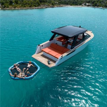 JOBE SPORTS - INFINITY WATER HAMMOCK PLATFORM BLUE 2.8M-9