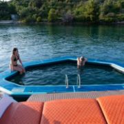 JOBE SPORTS - INFINITY POOL PLATFORM BLUE 5.6M-9