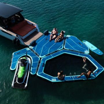 JOBE SPORTS - INFINITY JETSKI DOCK PLATFORM BLUE 3.3M-9