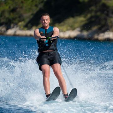 JOBE SPORTS - ALLEGRE WATER SKIS RED 67-7