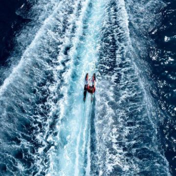 JOBE SPORTS - ALLEGRE WATER SKIS RED 67-8