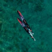 JOBE SPORTS - ALLEGRE WATER SKIS RED 67-10