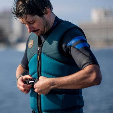 JOBE SPORTS - PERTH 3/2MM SHORTY WETSUIT BLUE S-10