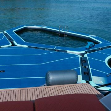 JOBE SPORTS - FENDER TRANSOM BUMPER BLUE L-5