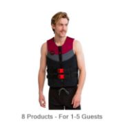 JOBE SPORTS - CORE UNISEX BUOYANCY AID BUNDLE RED 1-5-1