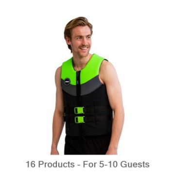 JOBE SPORTS - PREMIER UNISEX BUOYANCY AID BUNDLE GREEN 5-10-1