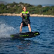 JOBE SPORTS - PREMIER VANITY WAKEBOARD BUNDLE BLACK TURQUIOSE 141-7