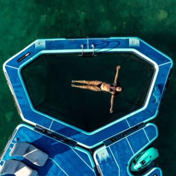 JOBE SPORTS - OASIS COLLECTION BERMUDA PLATFORM SET BLUE SET-5
