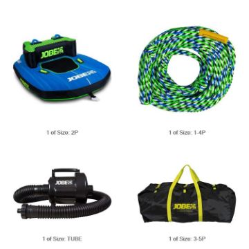 JOBE SPORTS - SWATH 2 BUNDLE TOWABLE BUNDLE BLUE 2P-1