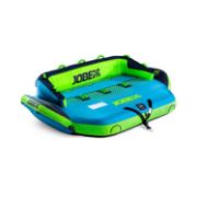 JOBE SPORTS - BINAR TOWABLE 4 TOWABLE TUBE TOWABLE INFLATABLE TURQUIOSE GREEN 4P-1