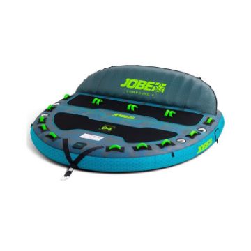 JOBE SPORTS - COMPOUND TOWABLE 4P TOWABLE INFLATABLE TURQUIOSE GREY 4P-1
