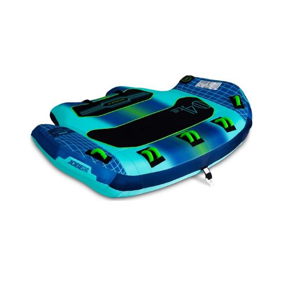 JOBE SPORTS - AIRSTREAM TOWABLE 4P TOWABLE INFLATABLE BLUE TURQUIOSE 4P-1