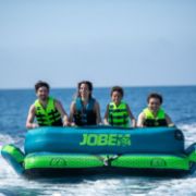 JOBE SPORTS - BINAR TOWABLE 4 TOWABLE TUBE TOWABLE INFLATABLE TURQUIOSE GREEN 4P-6