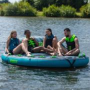 JOBE SPORTS - COMPOUND TOWABLE 4P TOWABLE INFLATABLE TURQUIOSE GREY 4P-6