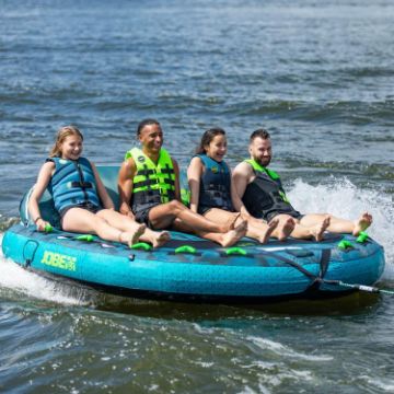 JOBE SPORTS - COMPOUND TOWABLE 4P TOWABLE INFLATABLE TURQUIOSE GREY 4P-7