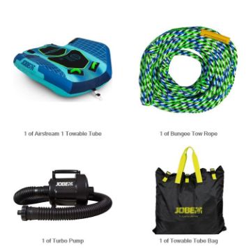 JOBE SPORTS - AIRSTREAM 1 BUNDLE TOWABLE BUNDLE TEAL 1P-1