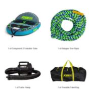 YACHT TOYS - COMPOUND 2 BUNDLE TOWABLE BUNDLE TURQUIOSE GREY 2P-1