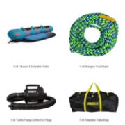 JOBE SPORTS - CHASER 3 BUNDLE TOWABLE BUNDLE TURQUIOSE GREY 3P-1
