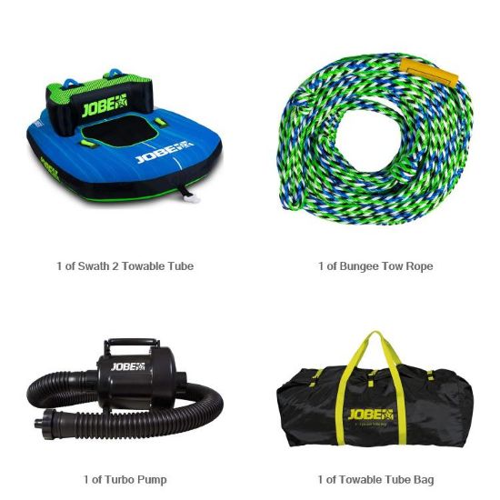 YACHT TOYS - SWATH 2 BUNDLE TOWABLE BUNDLE BLUE 2P-1
