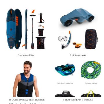 Picture of JOBE SPORTS MUSTIQUE COLLECTION SIZE: SET