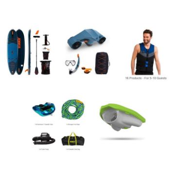 YACHT TOYS - MUSTIQUE COLLECTION COMMISSIONING SET MULTICOLOUR 5-10-1