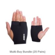 JOBE SPORTS - PALM PROTECTORS BUNDLE BLACK X20-1