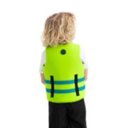 Guests Enjoying The Jobe Sports Kids Neoprene Vest On The Ocean, A Vest They'll Actually Want To Wear. Ultra Soft And Comfortable For Extended Use. Iso Certified 50N. Fast Entry And Exit. Bomb-Proof Ykk Zipper And Buckles.