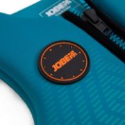 Detailed Close-Up Of The Heavy-Duty Marine Grade Materials And Construction Of The Jobe Sports Kids Neoprene Vest Buoyancy Aid